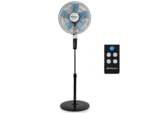 Orbegozo Silent Night SF 0642 - Ventilador de Pie 60W con 5 Aspas de 40cm