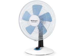 Ventilador de Sobremesa Orbegozo TF 0138 con 5 Aspas, 45W, 35cm