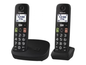 Añadir a la cesta Teléfono Inalámbrico Panasonic KX-TGU112EXB Pack DUO Teléfono Inalámbrico Panasonic KX-TGU112EXB Pack DUO