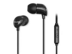 Auriculares Intrauditivos Philips TAE1126BK con Micrófono y Jack 3.5