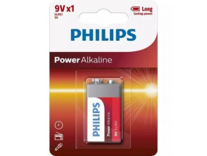 Pila Alcalina Philips 6LR61P1B/10 - Producto de alta calidad para dispositivos electrónicos