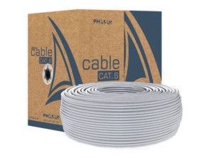 Bobina de Cable RJ45 UTP Cat.6 Phasak PHR 6100