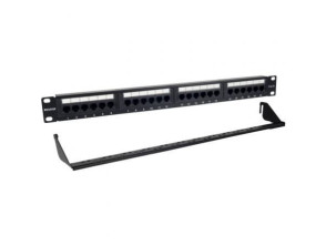 Patch Panel Phasak PU 2424 - 24 Puertos Cat 6 - Altura 1U