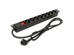 Regleta Phasak BNS 1518 con Interruptor - 8 Tomas de Corriente - Cable 1.5m