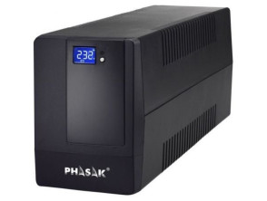 Añadir a la cesta Sistema de Alimentación Ininterrumpida (SAI) Phasak 600 VA LCD - Línea Interactiva - 2 Salidas Sistema de Alimentación Ininterrumpida (SAI) Phasak 600 VA LCD - Línea Interactiva - 2 Salidas