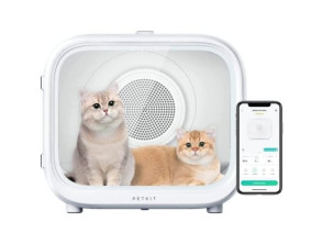 Secadora automática Petkit Airsalon Max Pro Blanco para perros y gatos - Control desde APP
