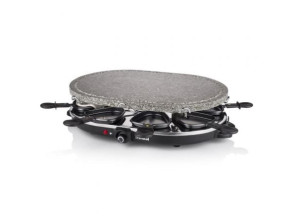 Parrilla Princess Stone 8 Oval & Raclette 1200W