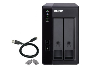 Disco Duro Externo QNAP TR-002 con 2 Bahías 3.5"- 2.5"