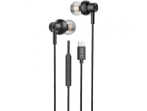 Auriculares Intrauditivos Qubo AU-300C con Micrófono y USB Tipo-C