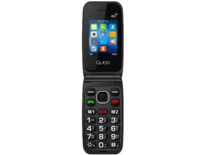 Teléfono Móvil Qubo NEO2 NW BK 4G para Personas Mayores