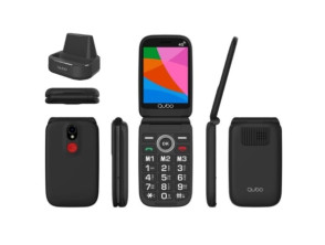 Añadir a la cesta Teléfono Móvil Qubo X-340CB 4G para Personas Mayores - Smartphone Fácil de Usar - Negro Teléfono Móvil Qubo X-340CB 4G para Personas Mayores - Smartphone Fácil de Usar - Negro