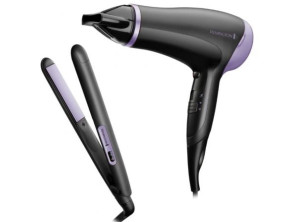 Secador y Plancha para el Pelo Remington Style Essentials - Pack PAE