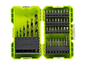 Estuche Ryobi 38 Puntas Perforación y Atornillar RAK38SDD