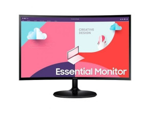 Añadir a la cesta Monitor Profesional Curvo Samsung Essential Monitor S36C S27C364EAU/ 27"/ Full HD - Negro Monitor Profesional Curvo Samsung Essential Monitor S36C S27C364EAU/ 27"/ Full HD - Negro