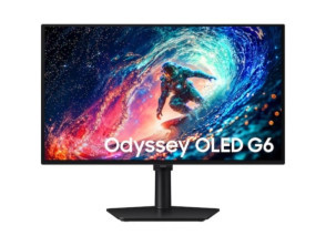 Monitor Gaming Samsung Odyssey OLED G6 27" QHD 0.03ms 240Hz QD-OLED Regulable en altura