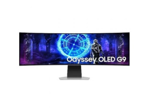 Monitor Gaming Samsung Odyssey G9 OLED Ultrapanorámico Curvo 49" Dual QHD 240Hz Multimedia Regulable en altura