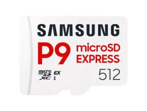 Tarjeta de Memoria Samsung P9 Express 512GB microSD XC/Clase 10