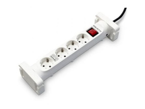 Regleta Salicru SAFE 4S con Interruptor - 4 Tomas de Corriente - Cable 1.4m