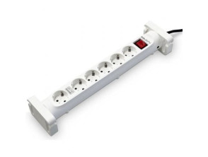 Toma de corriente Regleta Salicru SAFE 6S con interruptor y cable de 1.4m