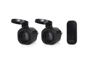 Set de Mini Enchufes Smartwares para Exterior