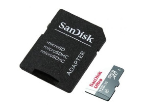 SanDisk Ultra UHS-I 128 GB Clase 10 Gris / Blanco - s