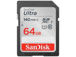 Añadir a la cesta Tarjeta de Memoria SanDisk Ultra 64GB SD HC UHS-I - SDXC/ Clase 10 - 140MBs Tarjeta de Memoria SanDisk Ultra 64GB SD HC UHS-I - SDXC/ Clase 10 - 140MBs