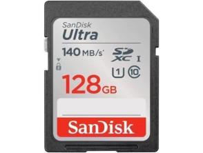 Añadir a la cesta Tarjeta de Memoria SanDisk Ultra 128GB SD HC UHS-I - SDXC/ Clase 10 - 140MBs Tarjeta de Memoria SanDisk Ultra 128GB SD HC UHS-I - SDXC/ Clase 10 - 140MBs