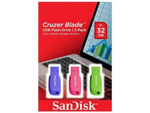 Pendrives SanDisk Cruzer Blade 32GB USB 2.0