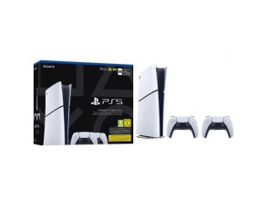 Sony Playstation 5 PS5 Slim Digital 825GB con 2 Mandos Dual Sense