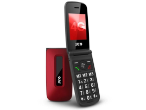 Spc Teléfono Móvil TITAN 2 4G Senior Rojo