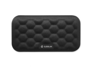 ALFOMBRILLA RATON ERGO WRIST REST NEGRO SUBBLIM - Negro