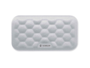 ALFOMBRILLA ERGO WRIST REST PLATA PARA RATÓN SUBBLIM