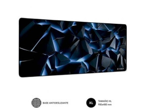 Alfombrilla Gaming Subblim Blue Obsidian XL - Accesorio Esencial para PC