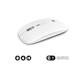 Añadir a la cesta Ratón Inalámbrico Subblim Dual Flat/ Batería recargable/ Hasta 1600 DPI - Blanco Ratón Inalámbrico Subblim Dual Flat/ Batería recargable/ Hasta 1600 DPI - Blanco