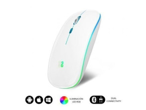 Añadir a la cesta Ratón Inalámbrico Bluetooth Subblim LED Dual Flat - Batería Recargable - 1600 DPI Ratón Inalámbrico Bluetooth Subblim LED Dual Flat - Batería Recargable - 1600 DPI