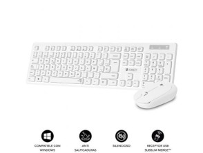 Añadir a la cesta Teclado y Ratón Inalámbrico Subblim Combo Business Slim Silencioso Teclado y Ratón Inalámbrico Subblim Combo Business Slim Silencioso