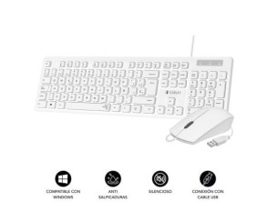 Teclado y Ratón Subblim Combo Business Slim Silencioso - SUBBLIM