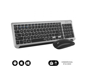 Teclado y Ratón Inalámbrico Subblim Combo Dual Prestige Extendido