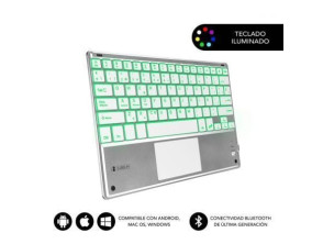 Teclado Compacto Inalámbrico Bluetooth Subblim SMBT50