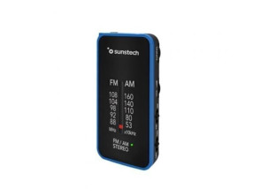 Radio Portátil Sunstech RPC6BL a Pilas - Modelo Compacto y Práctico