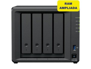 NAS Synology Diskstation DS925+ con 4 Bahías 3.5" - 2.5" y 8GB DDR4