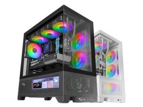 Torre Gaming Mars Gaming MC-LCDX - Caja Semitorre