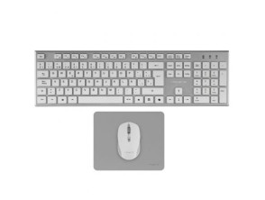 Añadir a la cesta TECLADO MOUSE Y ALFOMBRILLA WIRELESS TACENS ZENITH LOW PROFILE TECLA COPILOT 3200DPI COLOR BLANCO - Teclado Inalámbrico + Ratón Inalámbrico + Alfombrilla TECLADO MOUSE Y ALFOMBRILLA WIRELESS TACENS ZENITH LOW PROFILE TECLA COPILOT 3200DPI COLOR BLANCO - Teclado Inalámbrico + Ratón Inalámbrico + Alfombrilla