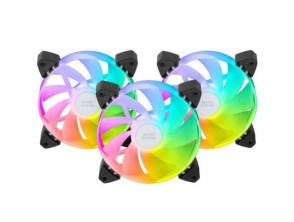 Pack 3 Ventiladores Invertidos Mars Gaming 12cm - Modelo MF-3AR
