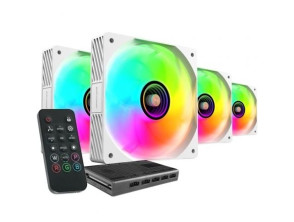 Añadir a la cesta Paquete de 4 Ventiladores Mars Gaming MF-SI4KIT 12cm + HUB + Mando a Distancia ARGB Paquete de 4 Ventiladores Mars Gaming MF-SI4KIT 12cm + HUB + Mando a Distancia ARGB