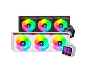 Añadir a la cesta SISTEMA DE REFRIGERACION LIQUIDA MARS GAMING MLVISIONII360W BLANCO 3x120mm ARGB TPD 600W PANTALLA - Blanco SISTEMA DE REFRIGERACION LIQUIDA MARS GAMING MLVISIONII360W BLANCO 3x120mm ARGB TPD 600W PANTALLA - Blanco