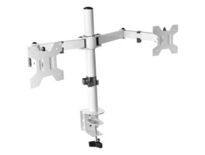 Soporte de Mesa para 2 Monitores Mars Gaming MARM2 Giratorio Inclinable