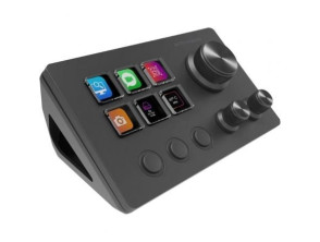 Control Deck Mars Gaming MSD-TWO con 6 Teclas LCD, 3 Ruedas y 3 Botones
