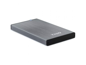 CAJA EXTERNA 2.5" USB 3.0 TOOQ TQE-2527G PARA HD HASTA 9,5MM SATA USB 3.0/3.1 GEN1 GRIS - USB 3.1