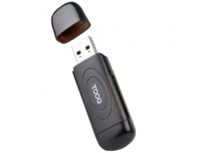 Lector de Tarjetas USB 3.0 2 en 1 Negro Tooq